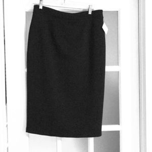 Halogen Black pencil skirt